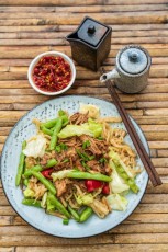 Hot & spiced fried noodles